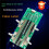 2X 4S 12V LiFePO4 Battery Protection Board with Balanced Charging 150A Continuous 100A Power Car Start Equalizer 5