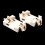 40Pcs White Housing CR2032 SMD Cell Button Battery Holder Socket Case 4
