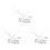 30Pcs CR2032 Button Coin Cell Battery Socket Holder Case Cover with -OFF  3V Battery Box 1