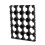 100PC 18650 Battery 4X5 Cell Spacer Radiating Shell Plastic Holder Bracket 18.4mm 4