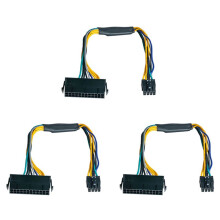 3X 24 Pin to 8 Pin ATX PSU Power Adapter Cable for  Optiplex 3020 7020 9020 Precision T1700 12-Inch(30cm)