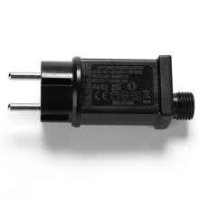 3X Adaptateur Secteur 12V 12W Toujours Lumineux / Clignotant Chauffeur LED de Puissance Adaptateur Secteur étanche IP44