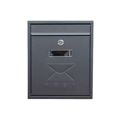 Large Capacity Wall Mounted Mailbox with Waterproof Lockable Security for Outdoor Home Use 2
