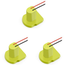 3X für Antrieb Sräder Batterie Adapter für One+ 18V Li-Ion Batterie, Elektro Werkzeug Batterie Konverter mit 12 Messgerät Kabel