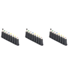 Universal 24Pcs / Set 5Pin Jack Plugs for Laptop AC Power Adapter Tips Connectors for Computer Notebook