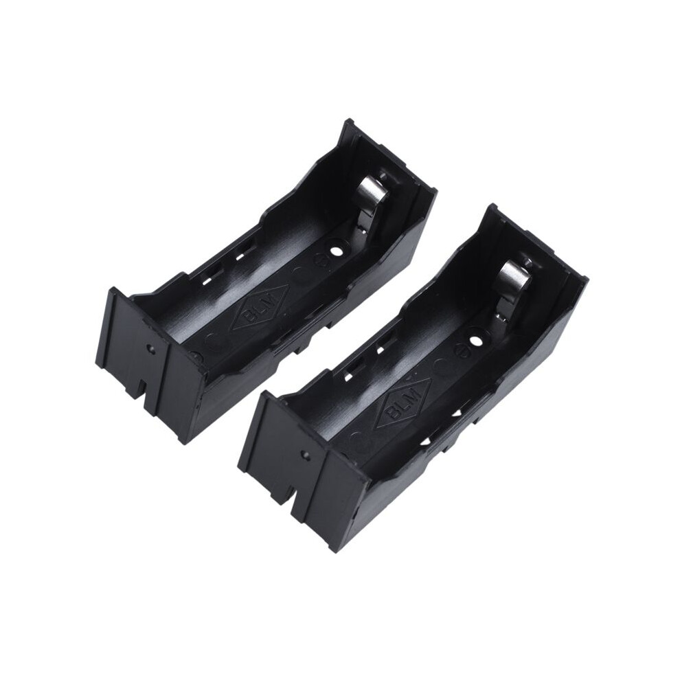 Plastic Single 26650 Battery Holder Case Storage Box 30Pcs Black 4851514194725