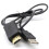 2X  Macho A Hembra Conector + Cable Cargador USB 2.0 Extensor Adaptador Divisor 4