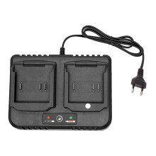 Two-Seater Battery Charger Replacement for 18V 21V Li-Ion BL1815 BL1830 BL1840 BL1860 Electric Drill Grinder EU PLUG