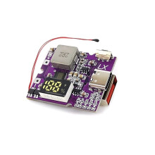 Modulo di Alimentazione Mobile Bidirezionale A Ricarica Rapida Power Bank da 22,5 W per Caricabatterie per Batterie al Litio, Supporto PD/QC, Tipo
