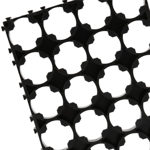 100PC 18650 Battery 4X5 Cell Spacer Radiating Shell Plastic Holder Bracket 18.4mm 2