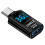 1PCS Digital LED Display USB 3.2 Adapter 10Gbps 36-60W Power Meter Tester  Chip Data Transmission USB C Extension A 1