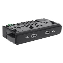 5NA035736 Conector de Soquete de Interface Tipo C Duplo Porta de Carregamento Tipo C para Carro Adaptador USB Dianteiro e Traseiro para  Arteon