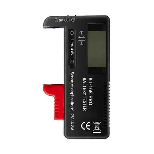 BT168 Pro Digital Battery Tester Volt Checker for AA AAA 9V Button Multiple Size Battery Tester Voltage Meter Tools 1