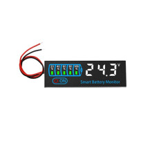 18650 Li-Ion Lipo Lithium Test 7-55V Acid Battery Level Indicator Tester LEDDisplay Meter Module Capacità VoltageMeter,A