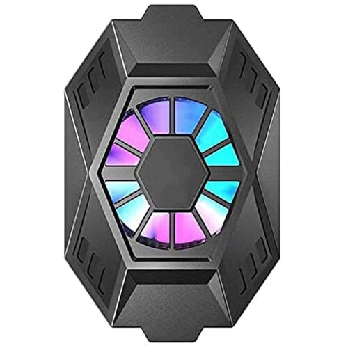 Phone Cooler for Gaming with Rapid Semiconductor Cooling, Universal Mobile Phone Radiator for Live Streaming