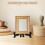 Set of 4 Clear Acrylic Easel Display Stands, Folding Plate Holders with Stable Triangular Base 5