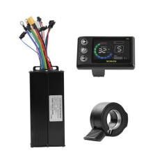 36V 48V 52V 40A Borstelloze Controller S869 Meter LCD-Scherm 24V-72V + Gashendel voor Elektrische Scooter E-Bike Reparatieset