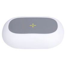 Linterna de Camping Multifuncional con Cargador Inalámbrico, Luz Nocturna para el Hogar y Lámpara de Ambiente para Exteriores.