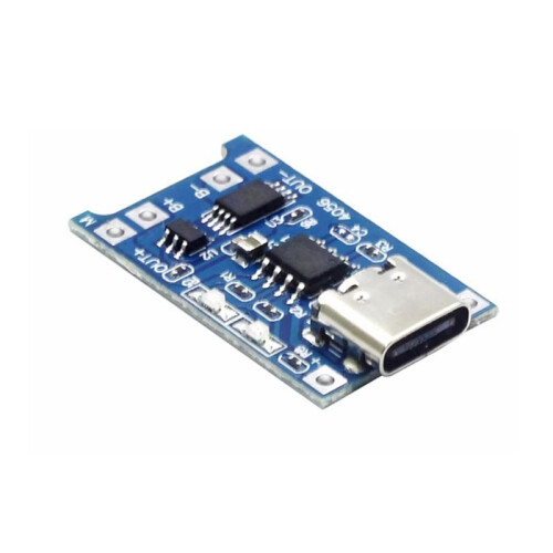 Type-C 18650 Lithium Battery Charger Module 5V 1A Charging Board with Dual Protection Functions for DIY Projects 20Pcs 2