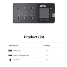 GEPRC WooPower W63 100w Caricabatterie Intelligente Protezione da Cortocircuito RC FPV Quadcopter Drone Caricato per LiPo