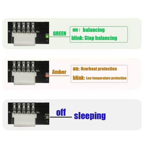 3S 4S Active Balance Board 10A Li-Ion LiFePo4 Equalizer Balancer BMS Battery Pack Transformer Balancing Module 10A 1