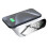 Multi-Functional Charger,Desktop Clock Mobile Phone Wireless Charger,Digital Display 2-in-1 Clock Wireless Charger WHITE 3