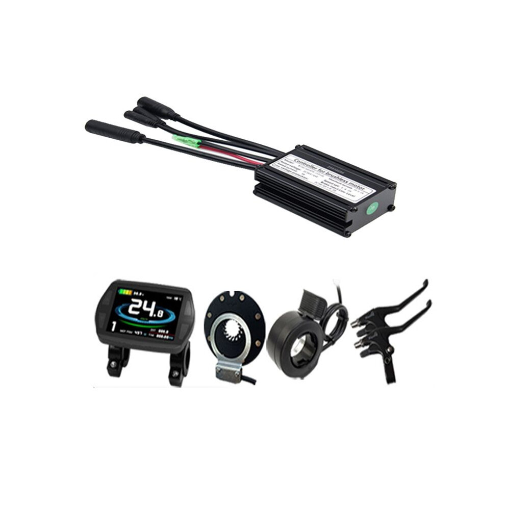 36V/48V Electric Sine Wave Controller Set Lcd Colorful Screen Instrument Display Scooter Controller 4714239717092