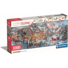 Clementoni - Puzzle 1000 Pieces - Getting Ready for Christmas - Classic Holiday Collection