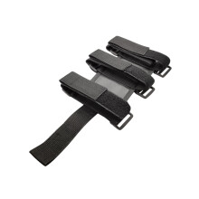 Adjustable Fire Extinguisher Mount for Car with Secure Strap and VibrationResistant Design Black