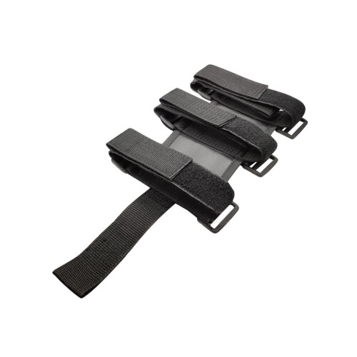 Adjustable Fire Extinguisher Mount for Car with Secure Strap and VibrationResistant Design Black