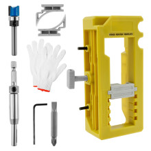 Adjustable Door Hinge Jig with Router Template for Accurate Hinge Placement 3 to 5 Inch Hinges