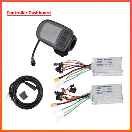 Scooter LCD Display 48V 25A Controller for  G-Booster Electric Scooter Dashboard Front Rear Controller Spare Parts 1