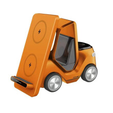 Small Forklift Wireless Charger Fast Charging Charging Station 3 in 1 High Speed Charger Base Stand for Cell Phone C