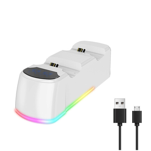 För Game Controller Laddning Dual för  Indicator Light Controller BlueLight Wireless Game Controller ChargingBase Part, A