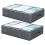 2 Pack Under Bed Storage Containers 90L Extra Large with Clear Window and Handles for Clothes Bedding 1
