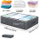 2 Pack Under Bed Storage Containers 90L Extra Large with Clear Window and Handles for Clothes Bedding 2