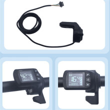 GZ3 24V/36V/48V/52V/60V LCD Display Panel Thumb Throttle Electric Bicycle Scooter for Electric Bike SM Connector