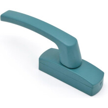 55mm Green Window Lock Latch with Reversible Pull Handle for Cabinet Doors and Balcony Use