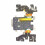 DCB609 BMS PCB 21700 Lithium Battery Charging Protection Board for  20V for FlexVolt 60V DCB606 DCB612 7