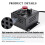 AC Motor Speed Controller, Variable Speed Controller FläKthastighetsregulator, 120V SCR SpäNningsregulator US-Kontakt 6