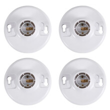 4 Pcs 660w 250v Medium Base E26 Lampholder Keyless Top Lamp Holder Ceiling Light Sockets Phenolic Lampholder