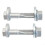 Rear Control Arm Bolt Kit for Tesla Model S/X 20122021, Precise Suspension Alignment, 2Pack 1