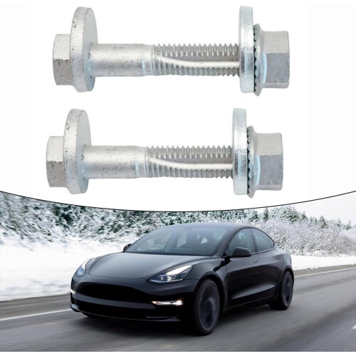 Rear Control Arm Bolt Kit for Tesla Model S/X 20122021, Precise Suspension Alignment, 2Pack 2