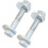 Rear Control Arm Bolt Kit for Tesla Model S/X 20122021, Precise Suspension Alignment, 2Pack 5