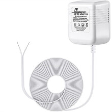 Doorbell Transformer 24V Adapter for Ring Video Doorbell, 16.4ft Long C Wire Power Supply, for Most Video Doorbells US