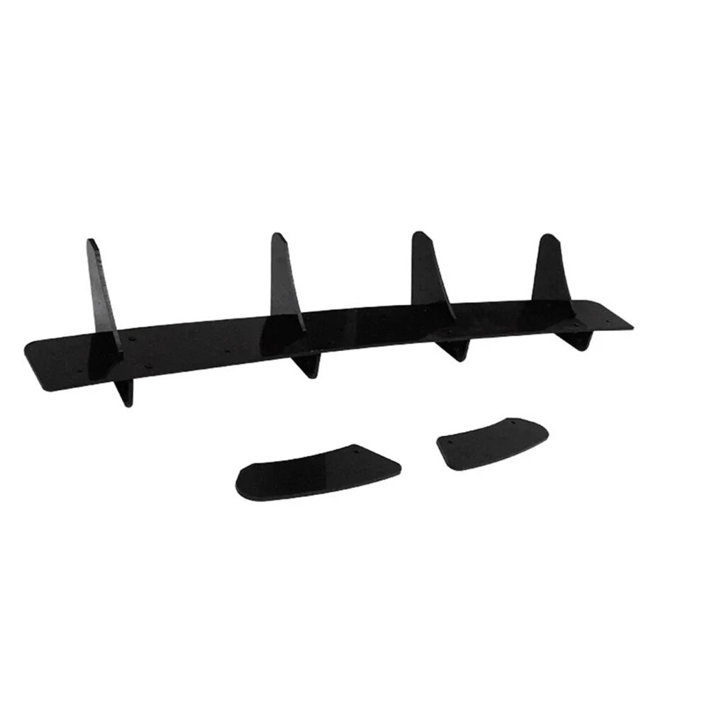 Rear Diffuser With Side Splitters Spoiler Lip For Seamless Styling For Vw Golf 7 Mk7 Gti 20132016 9169991073064