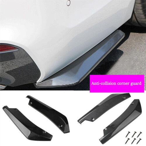 Rear Bumper Diffuser Car Spoiler for Dacia Lodgy Stepway 20122024, Black Anti Scratch Protector 2