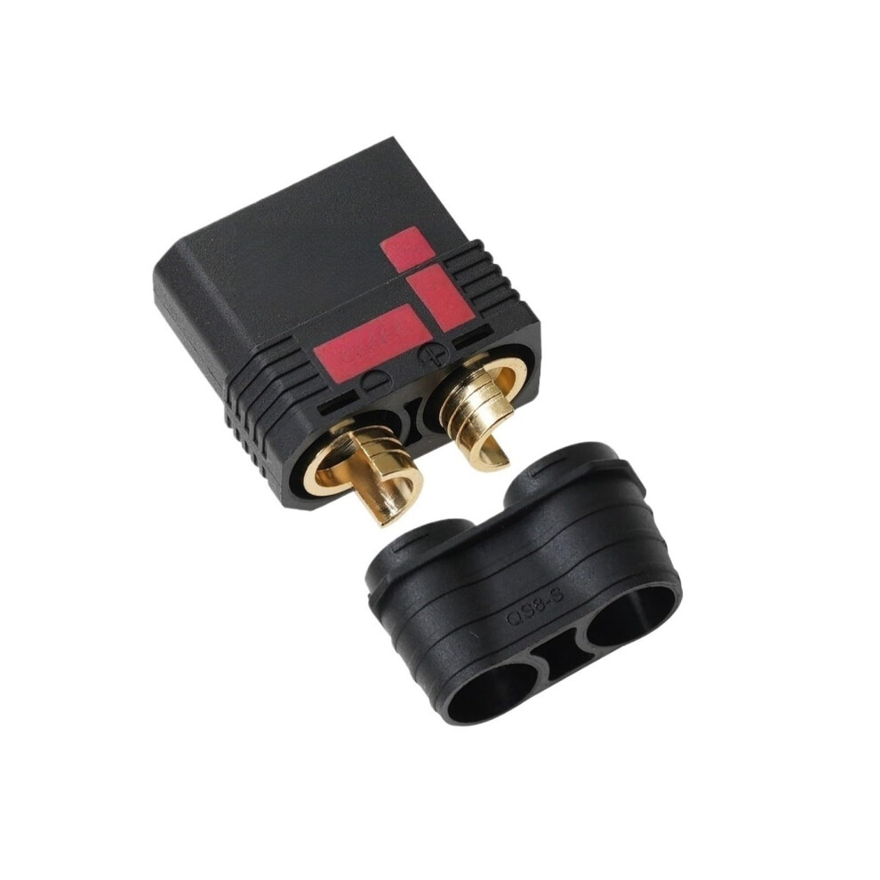 2Pcs Qs8s Current Antispark Battery Connector Plug For Rc Car Boat Drone Qs8sf Female 9073542361671