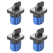 4X 3 Positions -Off- Changeover Control Rotary Cam 20A