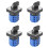4X 3 Positions -Off- Changeover Control Rotary Cam  20A 1